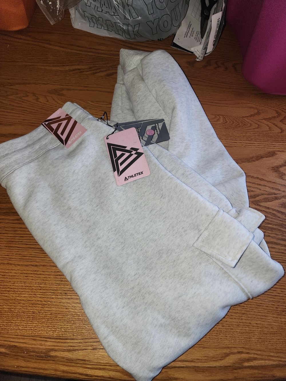 Light Gray Sweatpants - Soft Joggers